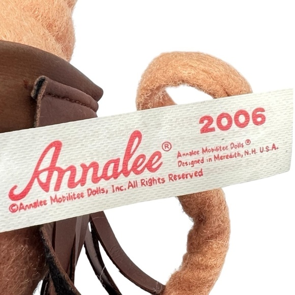 NWOT ANNALEE Native American Indian Boy 6" Mouse with String of Fish 2006 - Picture 11 of 12